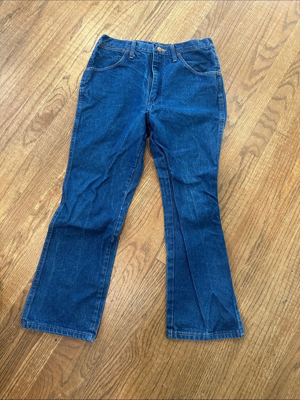Wrangler Dark Blue Flare Jeans